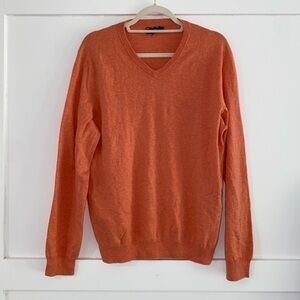 Club Room cashmere blend coral sweater